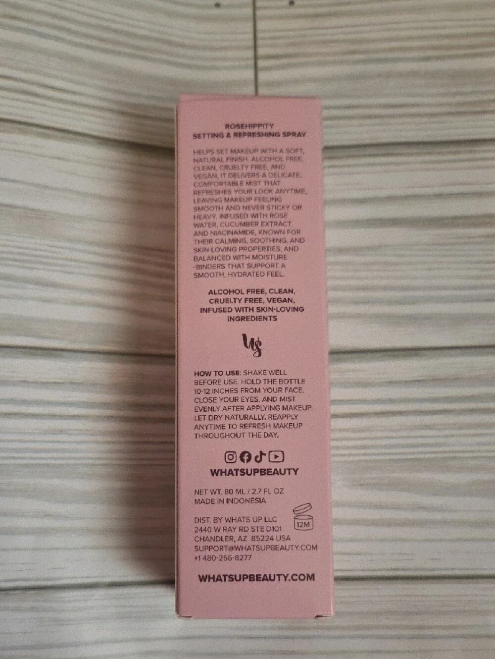 What’s Up Beauty Rosehippity Setting & Refreshing Spray